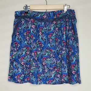 LC Lauren Conrad Floral Skirt W/ Pockets 2/$40.